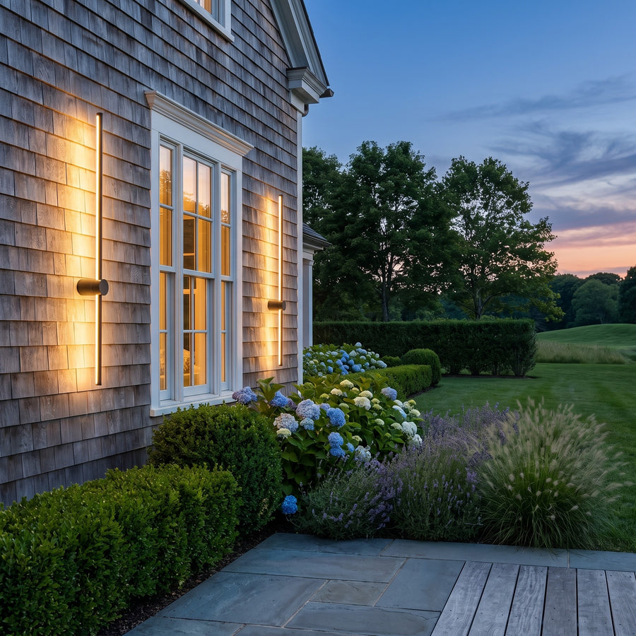 Luminous Line Outdoor Light — dimensions