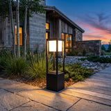 Close-up of the Nimbus Cube Solar Light material, finish and glow