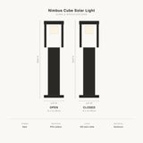 Nimbus Cube Solar Light sizes and specifications