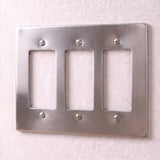 Stainless Steel::3 Gang