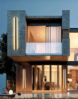 Stripe Lined Wall Light