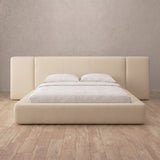 Performance Leather Linen — Extended Headboard