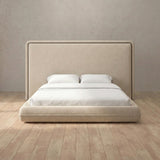 Linen Blend Linen — Full Height Headboard