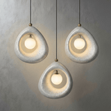 Circular Wabi Sabi Pendant Light