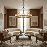 Relic Stone Rectangular Chandelier