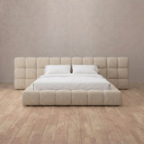 Linen Blend Linen — Extended Headboard