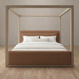 Linen Blend Cognac — Canopy