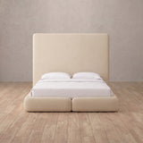 Performance Leather Linen — Custom Headboard