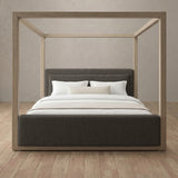 Linen Blend Smoke — Canopy