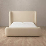 Performance Leather Linen — Full Height Headboard
