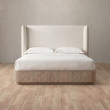 Boucle Off White — Full Height Headboard