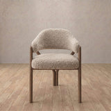 Shearling::Natural::Walnut
