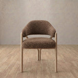 Shearling::Saddle::White Oak
