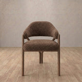 Shearling::Saddle::Walnut
