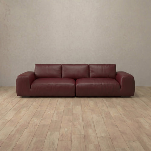 American Leather Sofa 3 Seater (108")