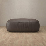 Top Grain Leather::American Leather Sofa Ottoman Truffle Top Grain Leather