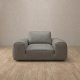 Top Grain Leather::American Leather Sofa Single Stone Top Grain Leather
