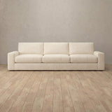 Linen Blend::Articture Signature Sofa 3 Seater Cream Linen Blend