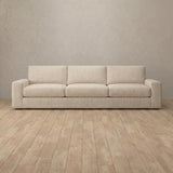 Linen Blend::Articture Signature Sofa 3 Seater Linen Linen Blend