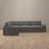 Boucle::Articture Signature Sofa 3 Seater Sectional Stone Boucle v1