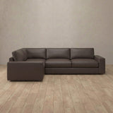 Top Grain Leather::Articture Signature Sofa 3 Seater Sectional Truffle Top Grain Leather
