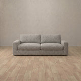Boucle::Articture Signature Sofa Pewter Boucle