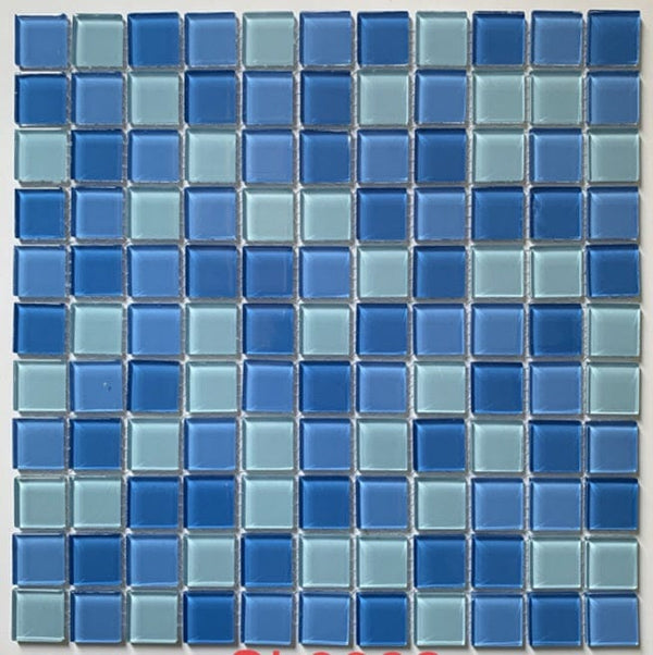 Blue Lagoon Cinco Swimming Pool Mosaic Tiles