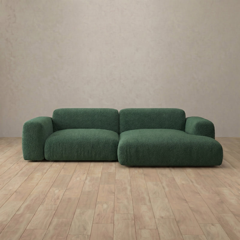 Biscuit Sofa Chaise Sectional (102