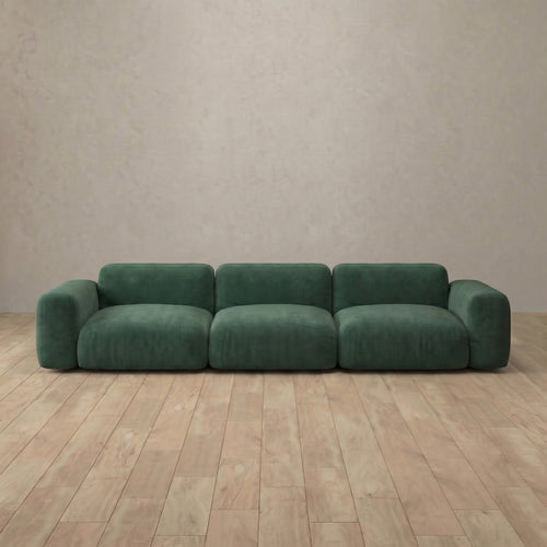 Biscuit Sofa 3 Seater (126")