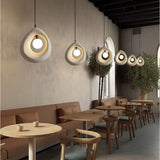 Circular Wabi Sabi Pendant Light