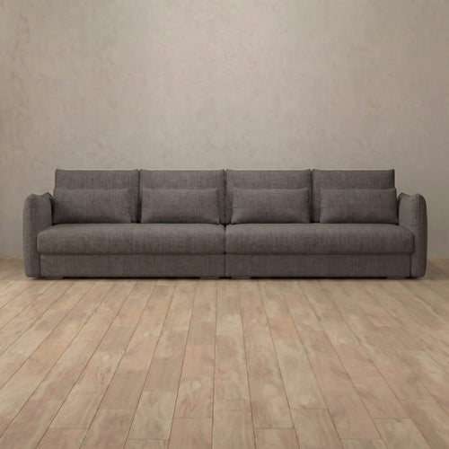 Contemporary Italian Sofa 4 Seater (134")
