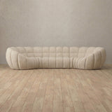 Linen Blend::Cuban Sofa 4 Seater Linen Linen Blend v2