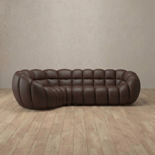 Cuban Sofa L Shaped Sectional (121")