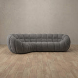 Boucle::Cuban Sofa L Shape Stone Boucle