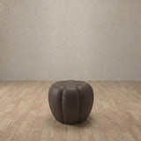 Top Grain Leather::Cuban Sofa Ottoman Truffle Top Grain Leather