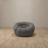 Boucle::Cuban Sofa Single Stone Boucle