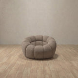 Linen Blend::Cuban Sofa Single Taupe Linen Blend