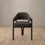 Linen Blend::Truffle::Black Oak