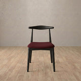 Linen Blend::Burgundy