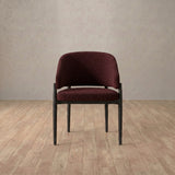 Boucle::Burgundy::Black Oak