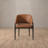 Top Grain Leather::Cognac::Black Oak