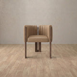 Top Grain Leather::Latte::Walnut