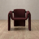 Boucle::Burgundy::Black Oak