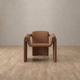 Linen Blend::Cognac::Walnut