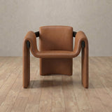 Top Grain Leather::Cognac::Black Oak