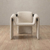 Boucle::Cream::Black Oak