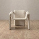 Boucle::Cream::White Oak