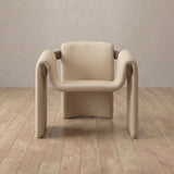 Top Grain Leather::Linen::Walnut