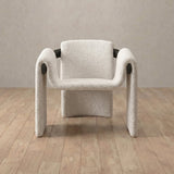 Boucle::Off White::Black Oak