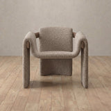 Boucle::Taupe::Walnut